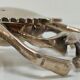 Vintage solid brass crab