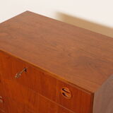 Vintage Danish chest of drawers | Teak | 6 drawers | 110 cm
