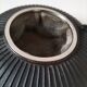 Black grooved cast iron teapot – Japanese Zen style