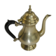 Solid brass teapot, vintage French / 20th century