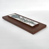 Vintage 1960s thistle wall decor