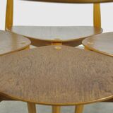 FRITZ HANSEN / “heart” dining chairs, FH4103 / Hans J. Wegner / Denmark 50s