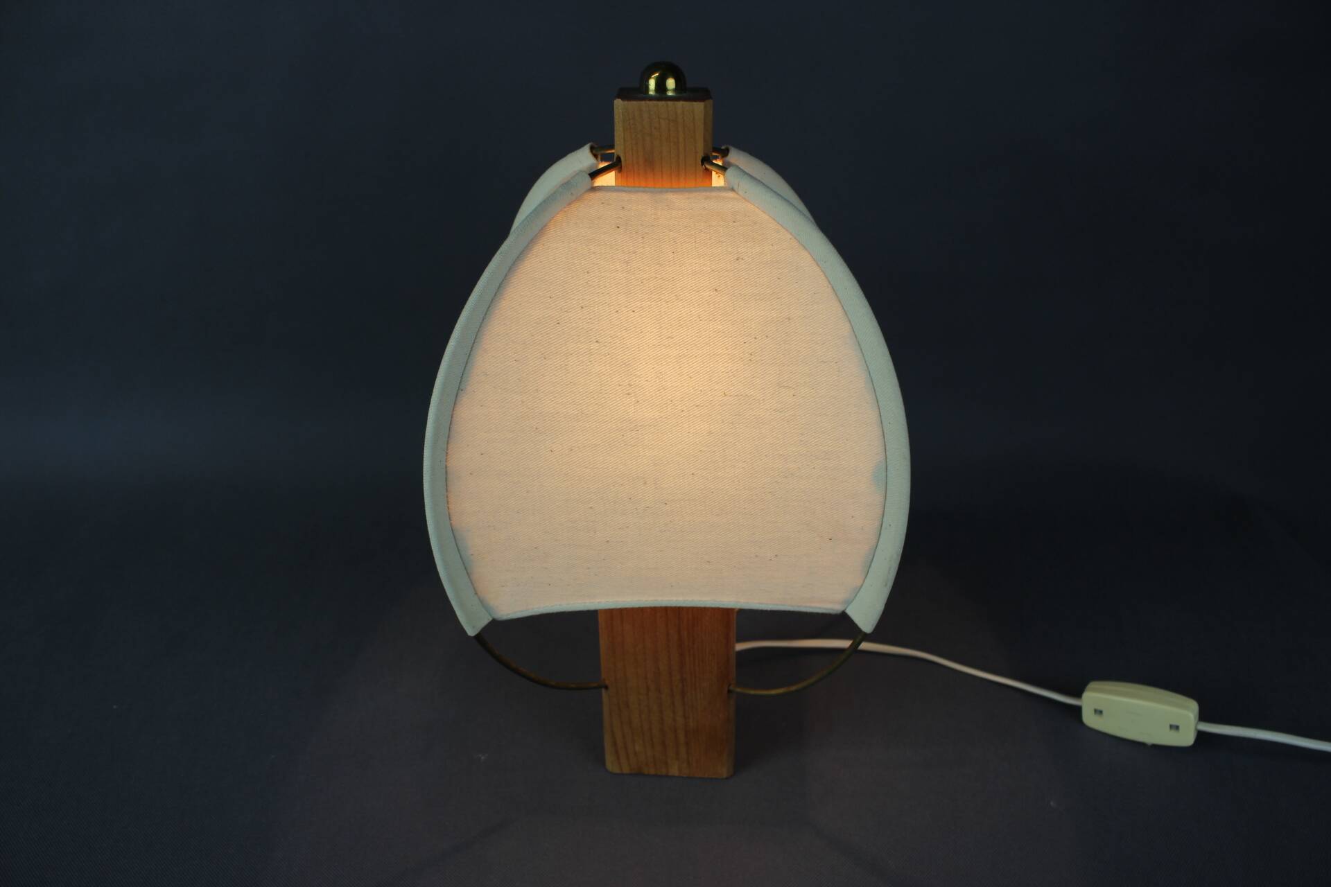 Mid-Century Table Lamp, 1980s