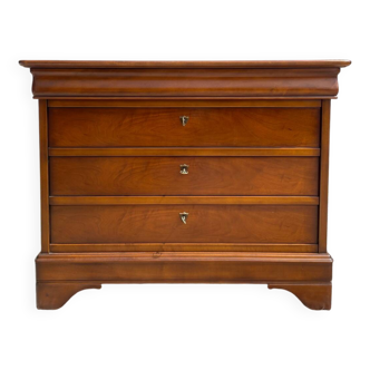 Louis Philippe style chest of drawers, 4 drawers
