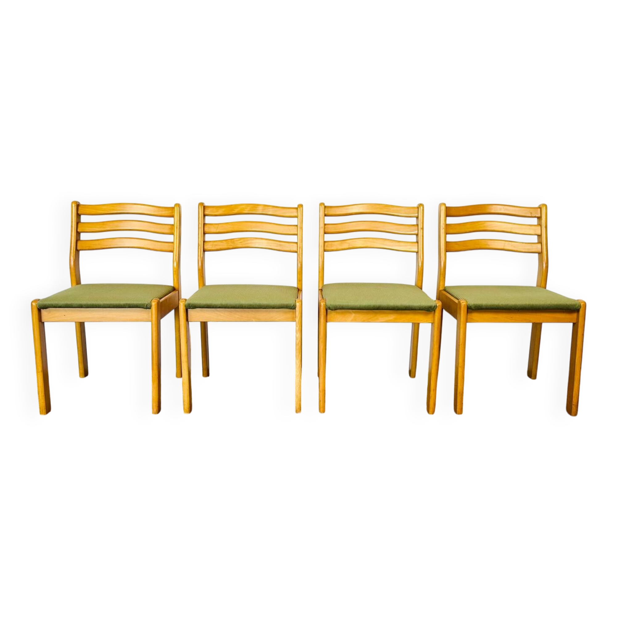 4 vintage Scandinavian chairs from the 1960s