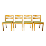 4 vintage Scandinavian chairs from the 1960s