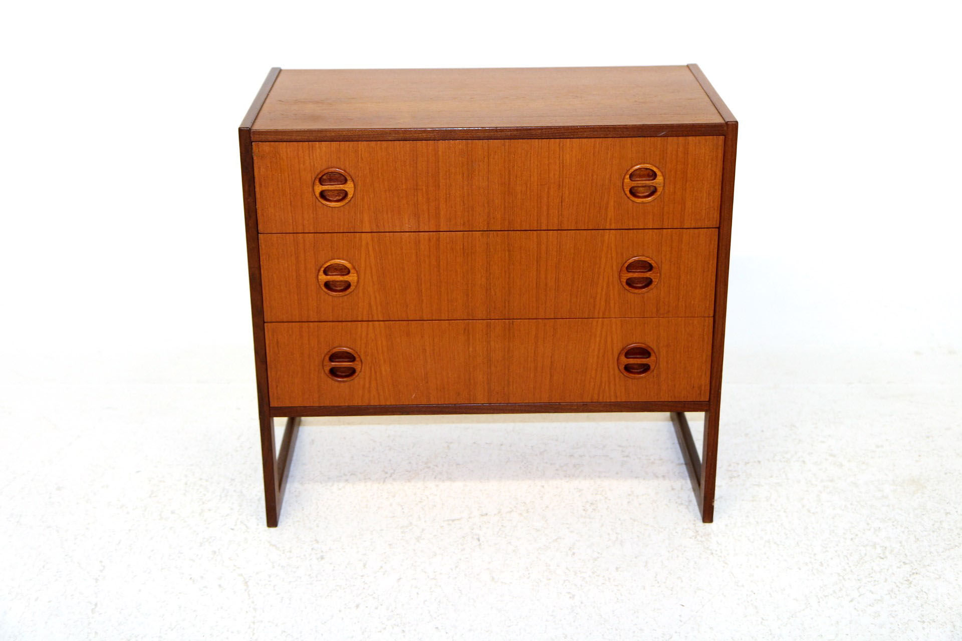 Teak chest of drawers 'Domino', Arne Wahl-Iversen, Möbel-Ikéa, Sweden, 1960