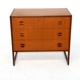 Teak chest of drawers 'Domino', Arne Wahl-Iversen, Möbel-Ikéa, Sweden, 1960