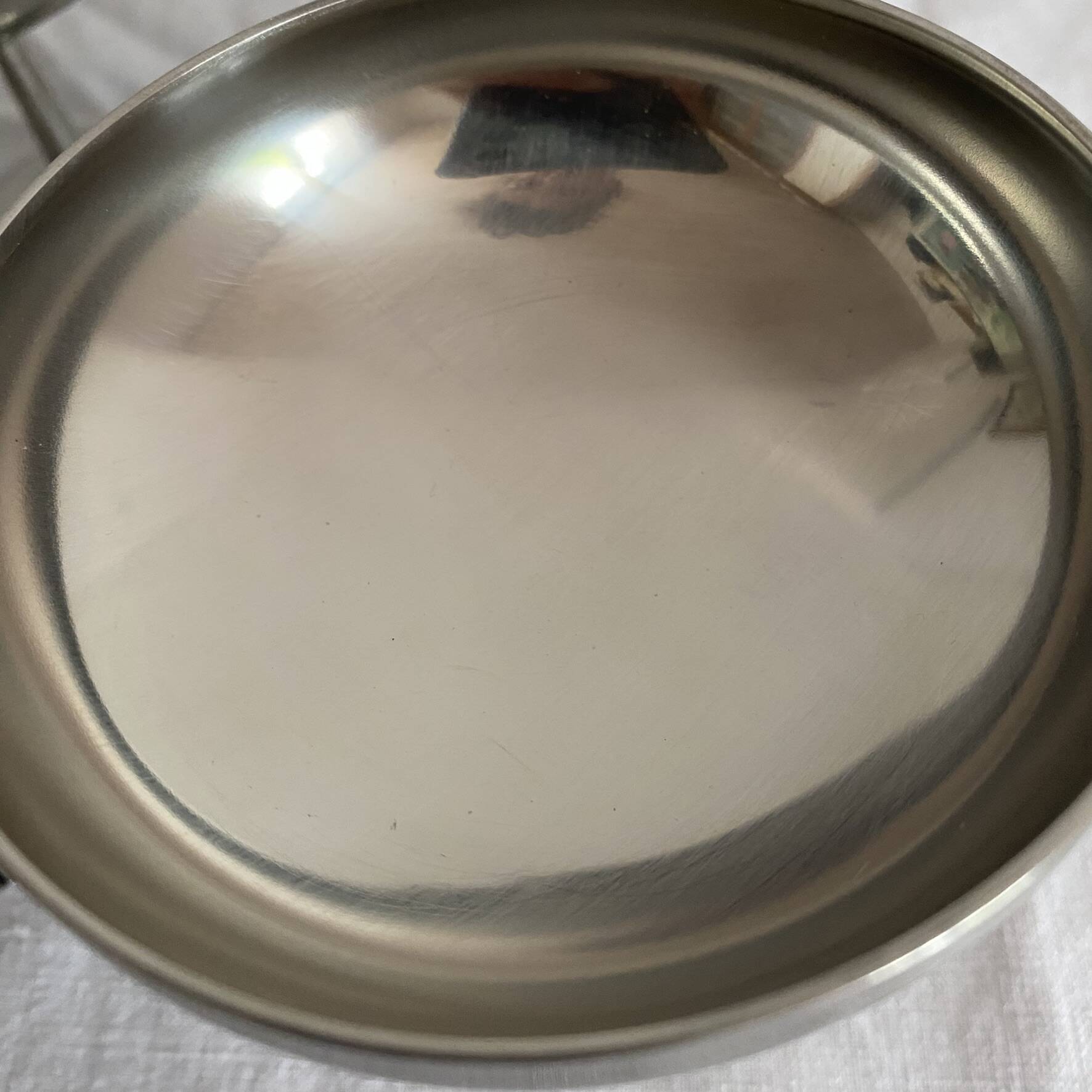 Stainless steel footed bowls Jean Couzon