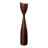 Scandinavian teak candle holder, 60s-70s, Denmark