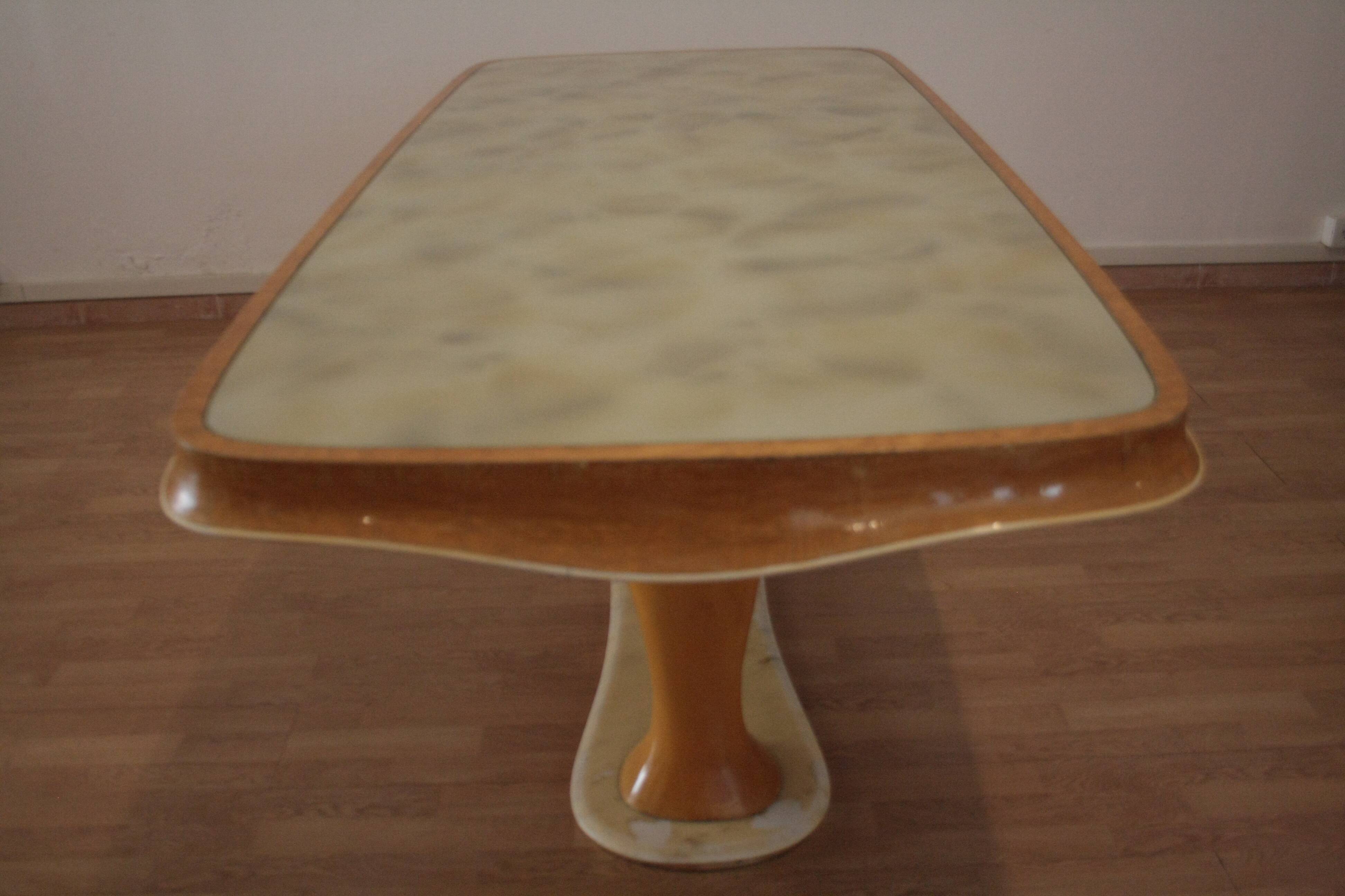 Mid-century modern dining table, 1950s
