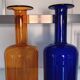 Pair of GUL vases by Otto Brauer for Holmegaard