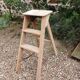 Antique wooden stepladder