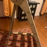 Vintage wooden stepladder with 6 steps
