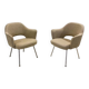 Pair of “Executive” armchairs by Eero Saarinen for Knoll, 1950-1960s