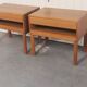 Pair of scandinavian bedside tables