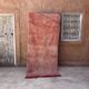 Moroccan red carpet - 108 x 232 cm