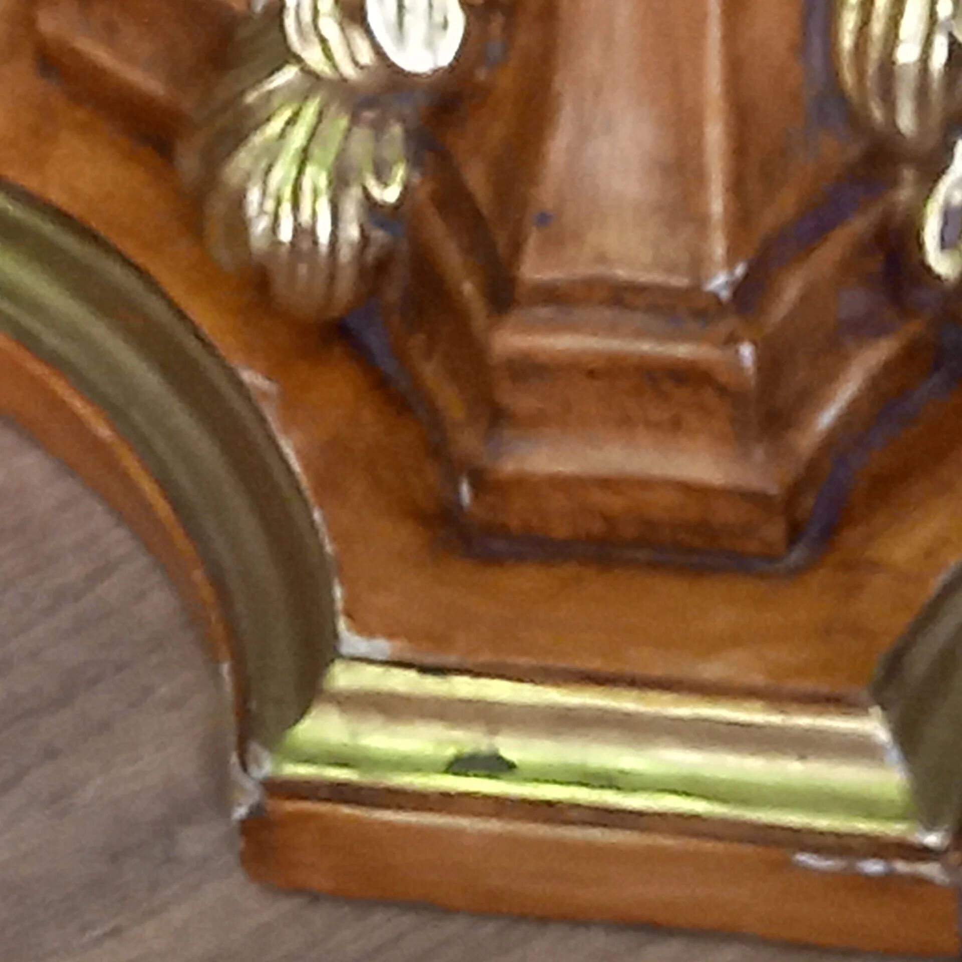Pair of regency-style side tables - sidetable - coffee table