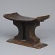 Antique african wooden ashanti stool