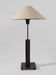 Lampe haute suédoise en bois et fer, style milieu du XXe siècle