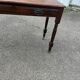 Antique English-style wooden work table - Desk or table