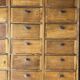 Meuble de Notaire à Clapets (meuble métier vintage)