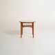 Table d'appoint en chêne et stratifié, Ferdinand Lundqvist, années 1950-1960.