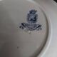 Pair of Gien iron earthenware dessert plates with Austerlitz decor