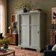 Parisian Art Deco wardrobe with sliding doors.
