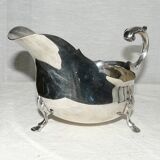 Empire style silver metal sauce boat