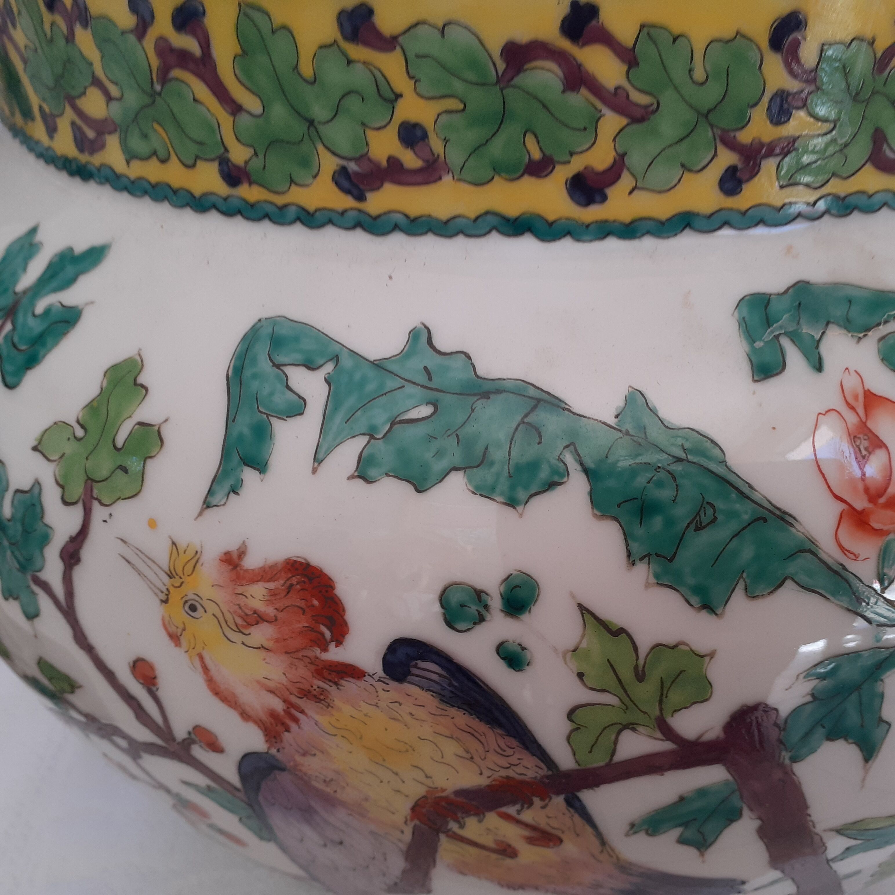 Cache pot 19th century, Japanese décor