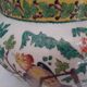 Cache pot XIXe siècle, décor japonisant