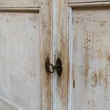 Ancien meuble de boulangerie en bois