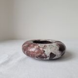 Pink marble ashtray