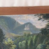 Huile sur toile signée gustave mouty (1870 - 1956)