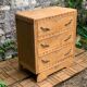 Commode art déco 1930 en bois brut