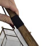 Vintage 1950s mini wall mirror