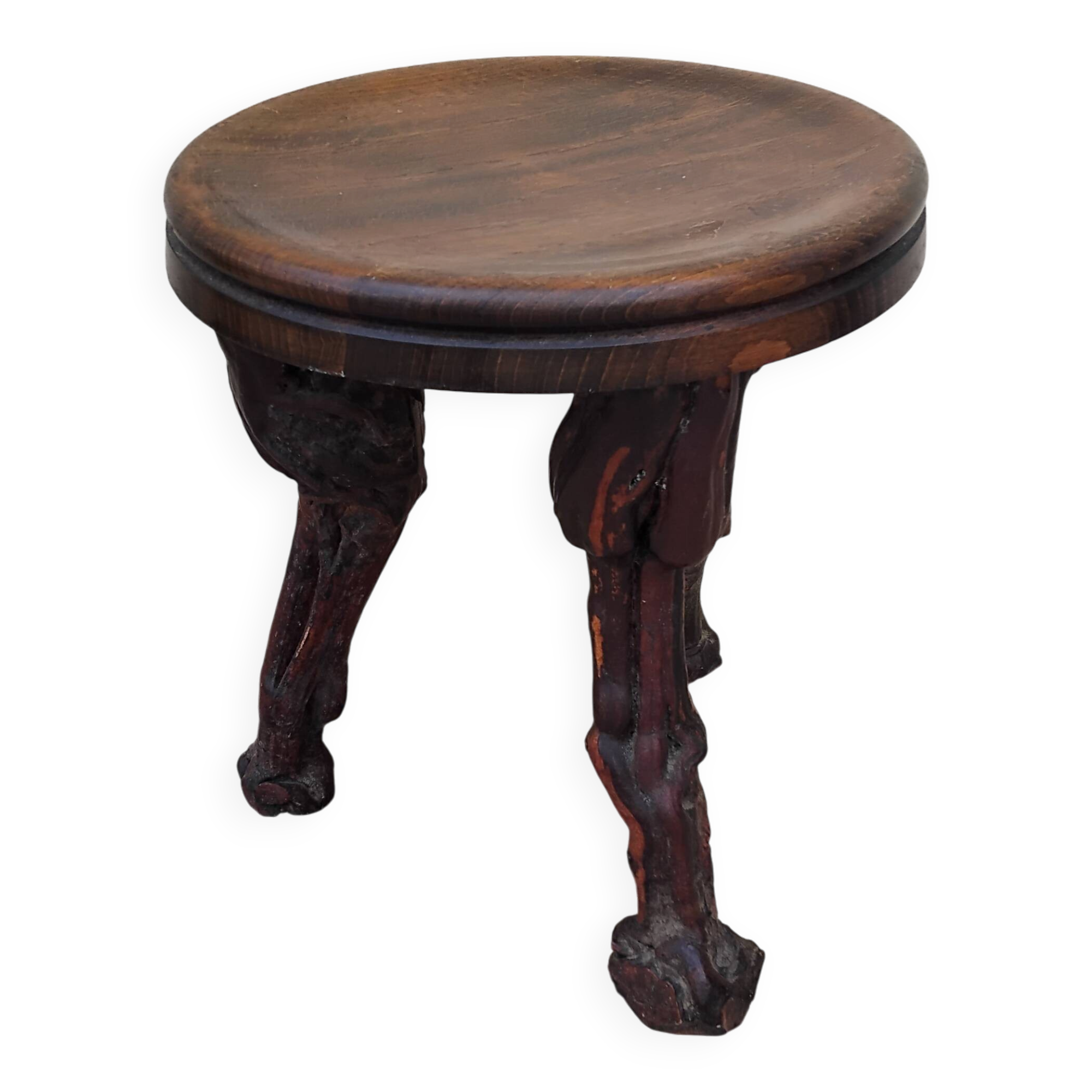 Small vintage vine foot stool