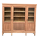 Large Art Deco Display Library stripped in solid mahogany 1930 200cm