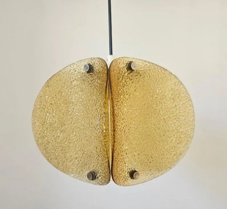 Very Rare Midcentury Glass Pendant, Germany, 1960s