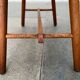 Vintage wooden shoe rack with grease, mid-century, 1950s.