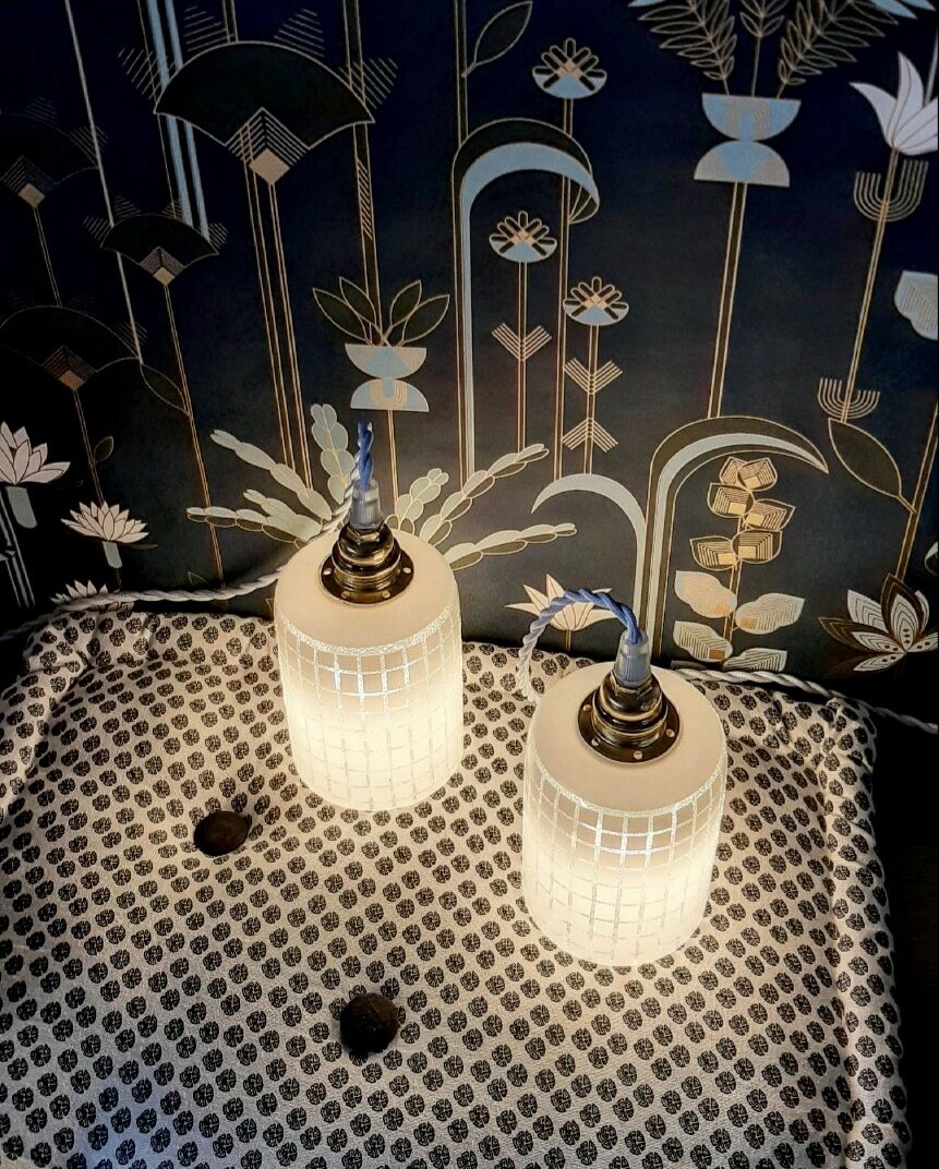 Vintage checkerboard walker