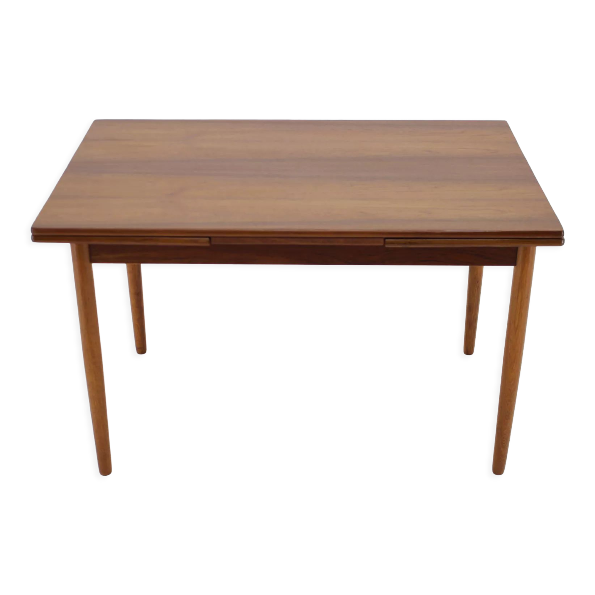 1960s Teak Extendable Dining Table by Rogenstrup Mobelfabric, Denmark