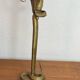 Lampe cobra en bronze 