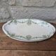 Ravier Creil and Montereau Service Brussels Labrador green frieze decoration