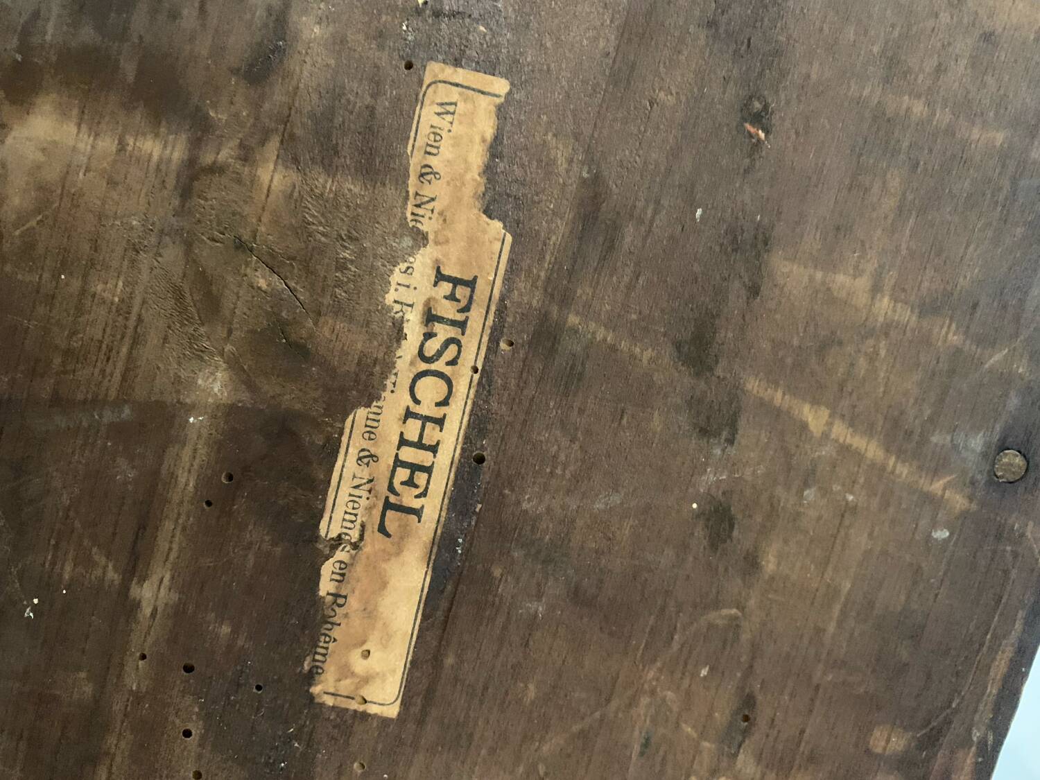 Wooden umbrella stand Fischel