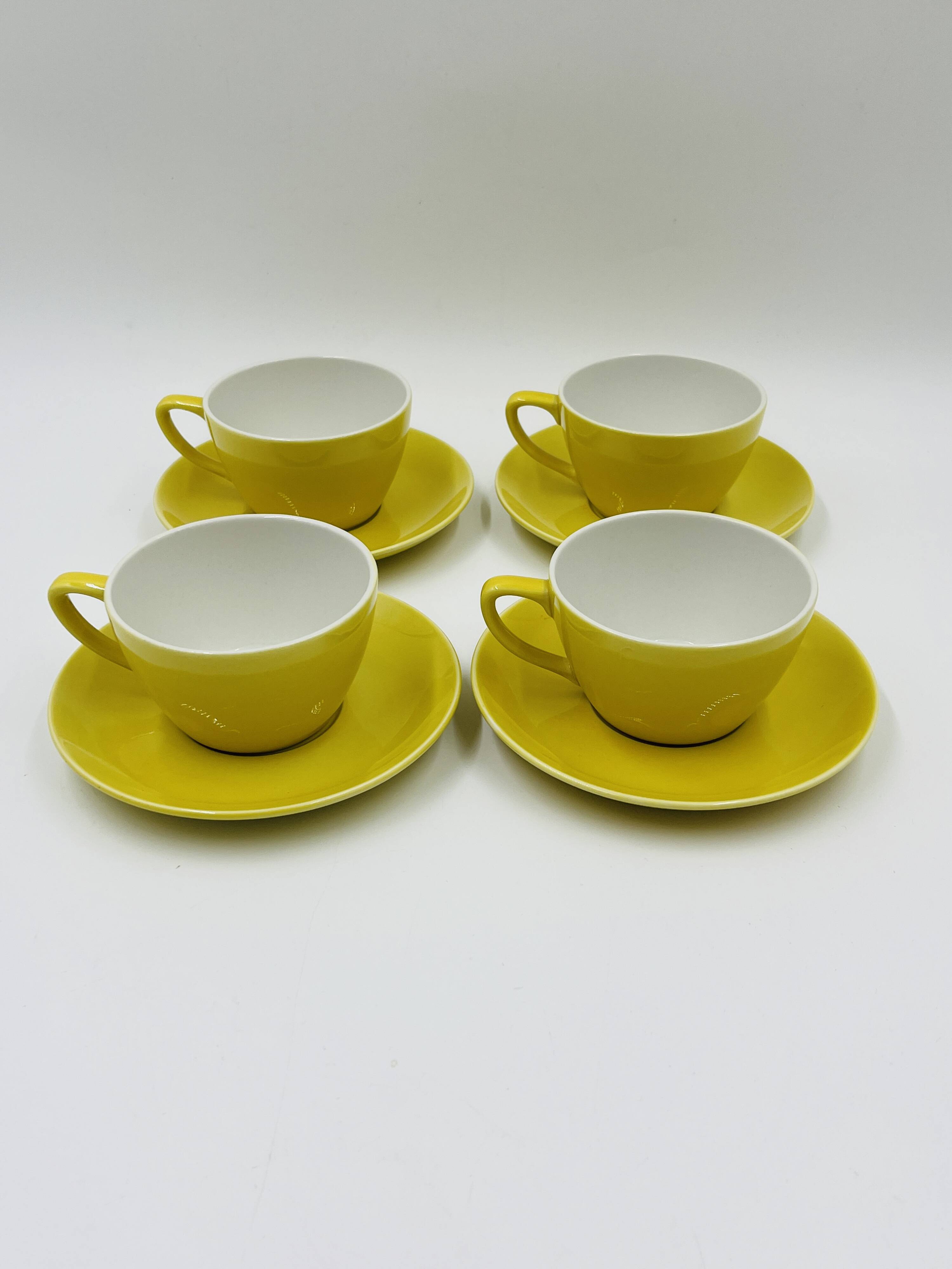 Set of 4 cups and saucers Villeroy & Boch
