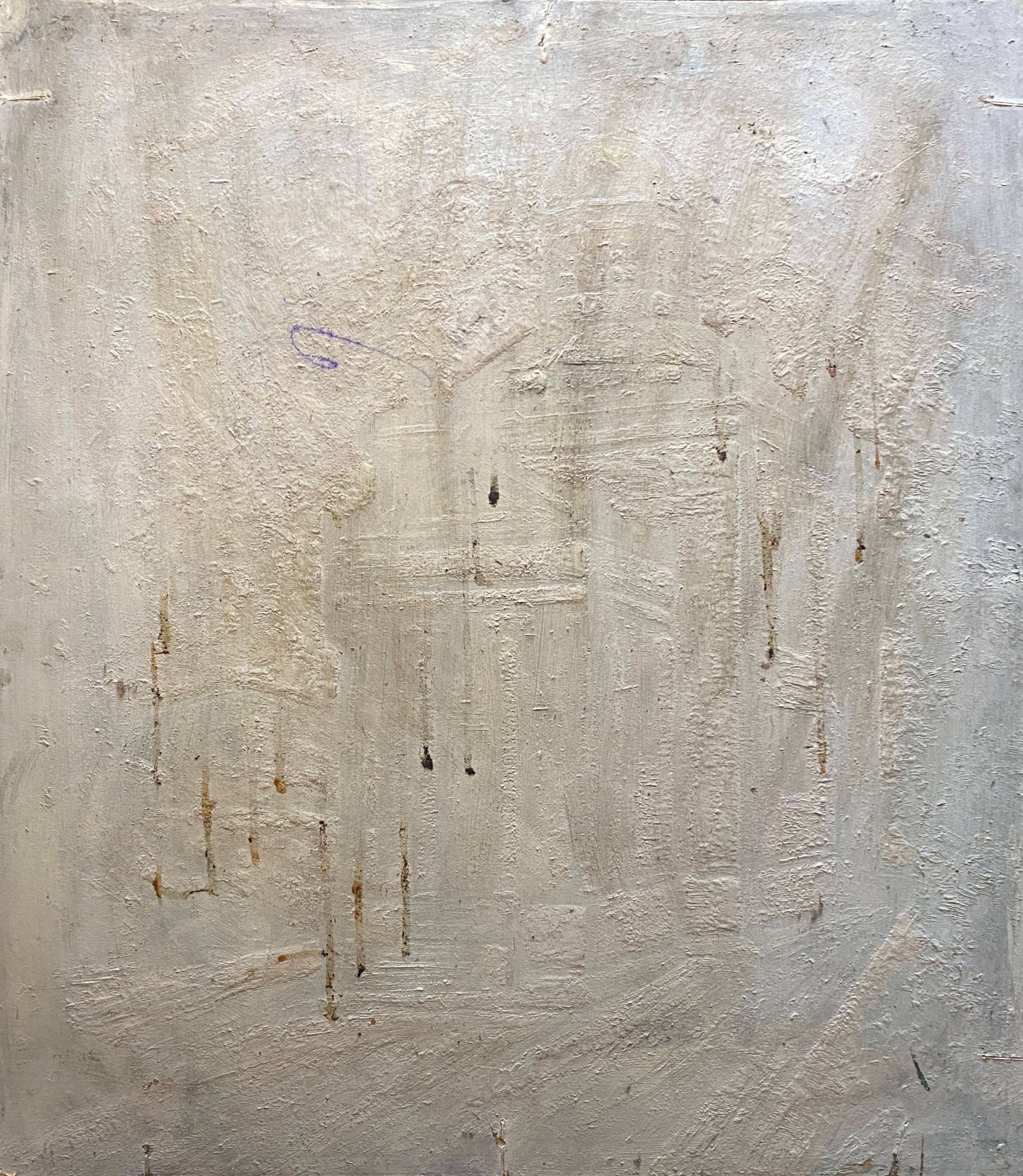 Painting "Chemin ensolleilé en sousbois" signed Baudru 1933