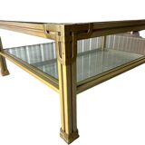 Large vintage coffee table maison valenti