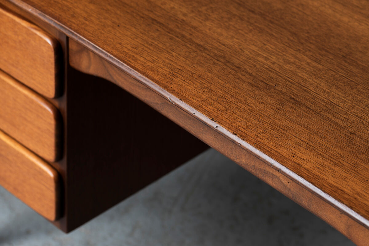 Bureau de Louis Van Teeffelen pour Wébé design hollandais, années 1950